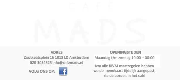 Cafe Mads Amsterdam