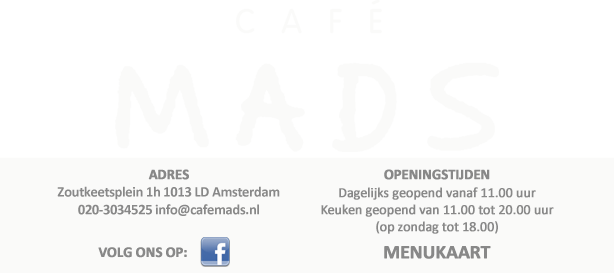 Cafe Mads Amsterdam